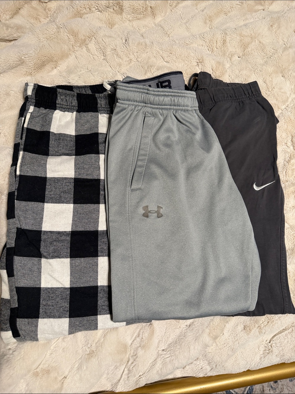 Men’s comfy pants trio